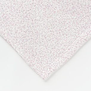 Berry Sweet Speckled Pink & Purple Dots Fleece Blanket