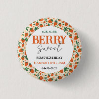 Berry Sweet Strawberry 1st Birthday Party