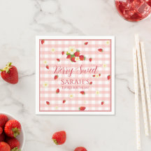 Berry Sweet Strawberry 3rd Birthday Party