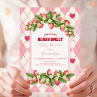Berry Sweet Strawberry Baby Shower