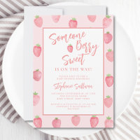 Berry Sweet Strawberry Baby Shower