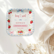 Berry Sweet Strawberry Birthday