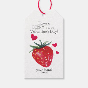 Berry Sweet Strawberry Gift Tag