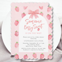 Berry Sweet Strawberry Girl's Baby Shower