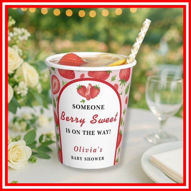 Berry Sweet | Strawberry Paper Cups (Creator Uploaded)