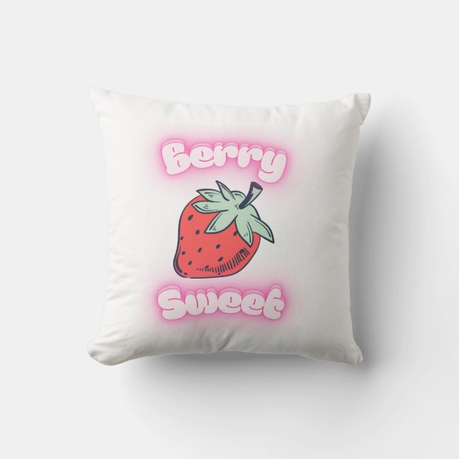 Berry Sweet Tshirt  Cushion (Front)