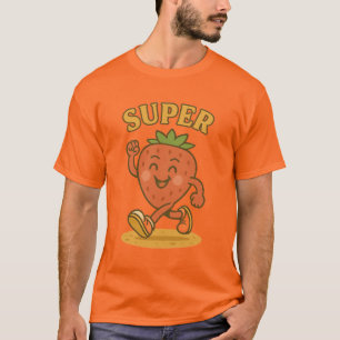 Berry Sweet Vibes – Happy Strawberry Tee