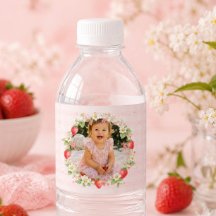 Berry Sweet Water Bottle Label