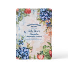 Berry Sweet  Wild Berries & Flowers Baby Shower