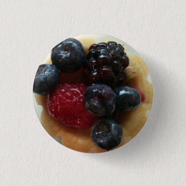 Berry Tart 3 Cm Round Badge (Front)