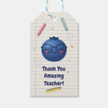 Berry Thankful Teacher Gift Tag