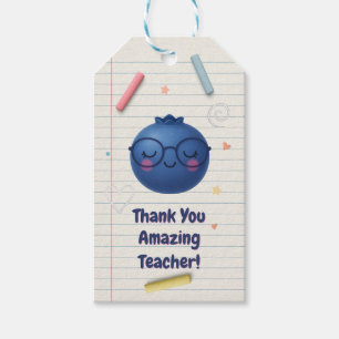 Berry Thankful Teacher Gift Tag