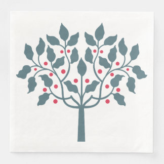 berry tree napkin
