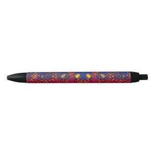Berry Wall Black Ink Pen