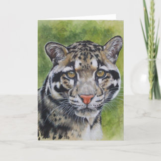 Berry's Clouded Leopard Card