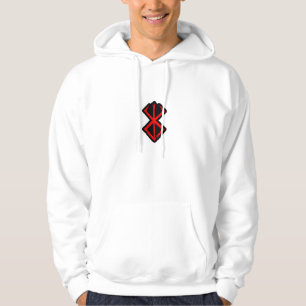 Berserk Anime Logo – Dark Fantasy Symbol  Hoodie