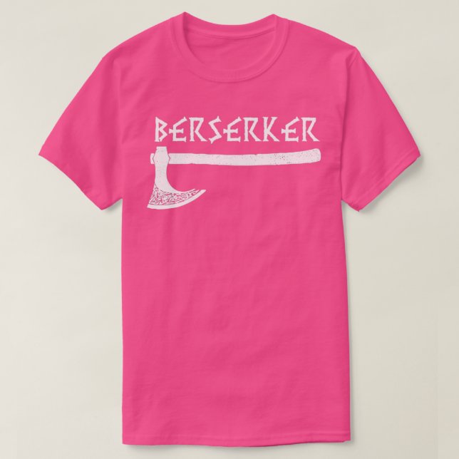 Berserker axe viking warrior T-Shirt (Design Front)