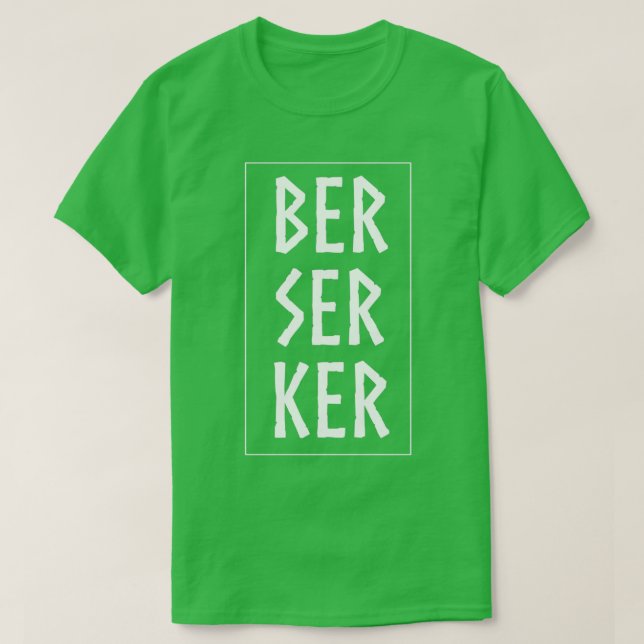 Berserker BerSerKer Viking T-Shirt (Design Front)