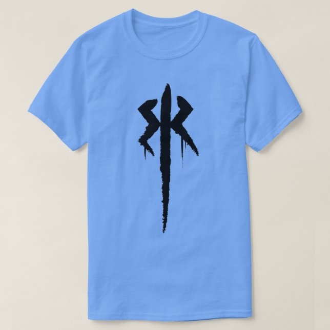 Berserkers Rage Symbol T-Shirt (Design Front)