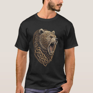 Berserkeru2019s Totem u2013 Viking Bear Symbol of T-Shirt