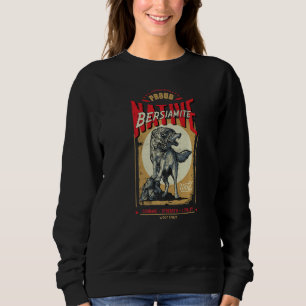 BersiamiteNative American Indian Born Wolf Spirit  Sweatshirt