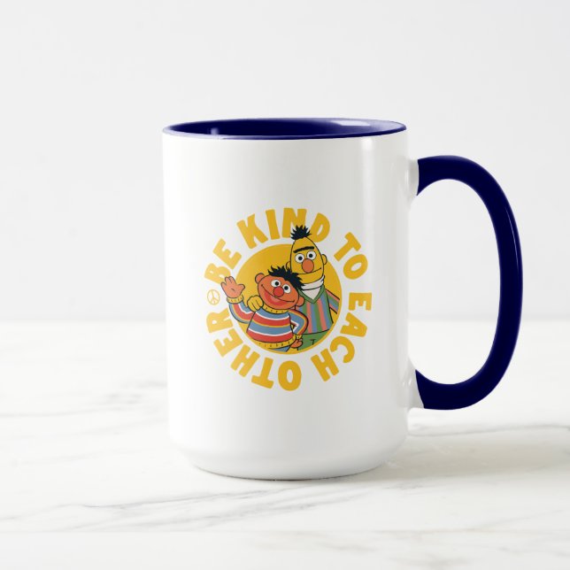 Bert and Ernie | Be Kind to Each Other Mug (Right)