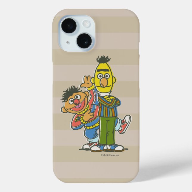 Bert and Ernie Classic Style Case-Mate iPhone Case (Back)
