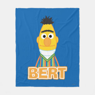 Bert Classic Style Fleece Blanket