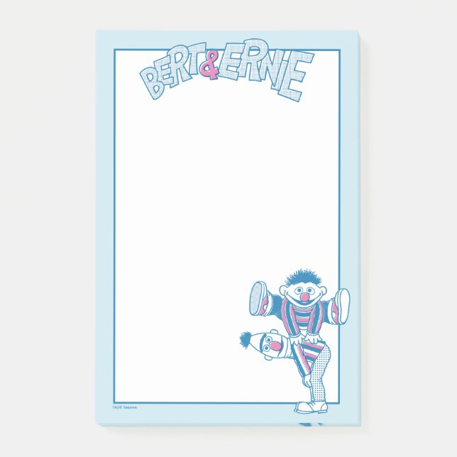Bert & Ernie | Always Got Your Back Post-it Notes (Front)
