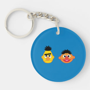 Bert & Ernie Emojis Key Ring