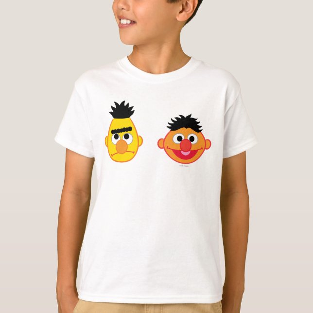 Bert & Ernie Emojis T-Shirt (Front)