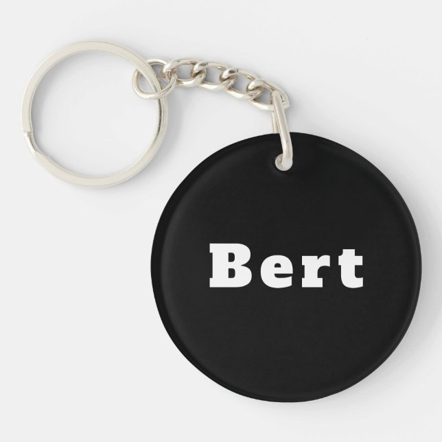 Bert Key Ring (Front)