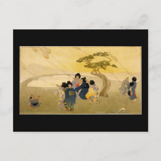 Bertha Boynton Lum Kites Postcard