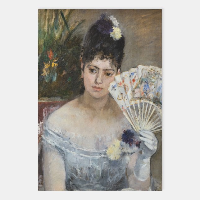 Berthe Morisot - At the Bal Wrapping Paper Sheet (Creator Uploaded)