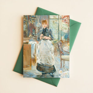 Berthe Morisot Dining Room Impressionist Art Postcard