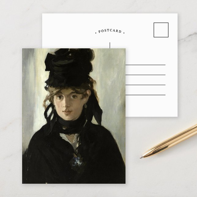 Berthe Morisot | Édouard Manet Postcard (Creator Uploaded)