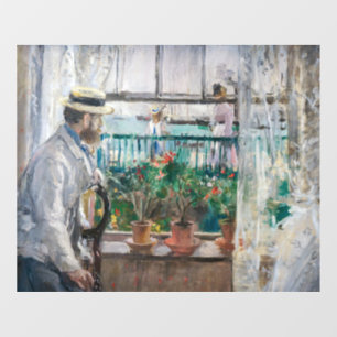 Berthe Morisot - Eugene Manet on the Isle of Wight