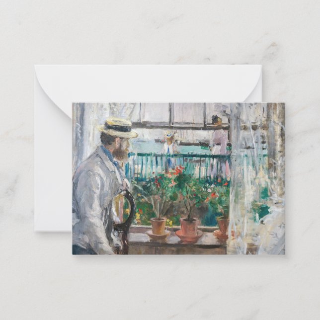 Berthe Morisot - Eugene Manet on the Isle of Wight Card (Front)