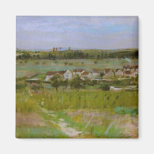 Berthe Morisot French Landscape Paintings Magnet