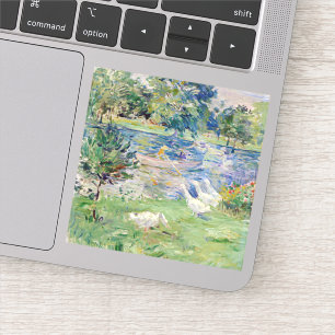 Berthe Morisot - Girl in a Boat with Geese