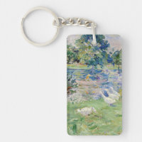 Berthe Morisot - Girl in a Boat with Geese