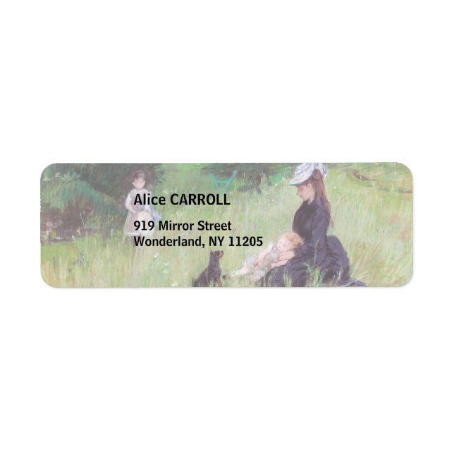 Berthe Morisot - In a Park / Dans le parc (Front)