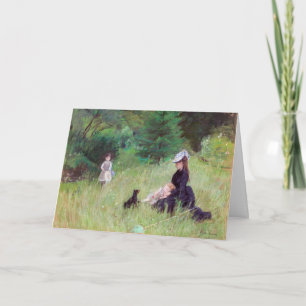 Berthe Morisot - In a Park / Dans le parc Card