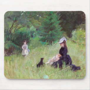 Berthe Morisot - In a Park / Dans le parc Mouse Pad