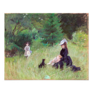 Berthe Morisot - In a Park / Dans le parc Photo Print