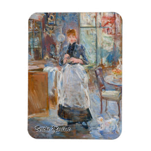 Berthe Morisot - In the Dining Room Magnet