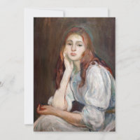 Berthe Morisot - Julie Daydreaming