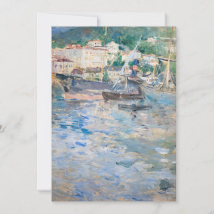 Berthe Morisot - Port of Nice Thank You Card