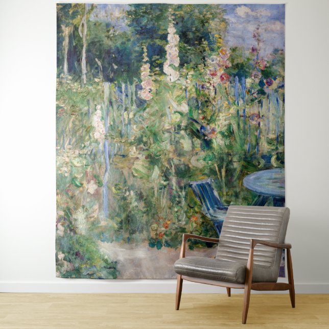 Berthe Morisot - Roses Tremieres Tapestry (In Situ)