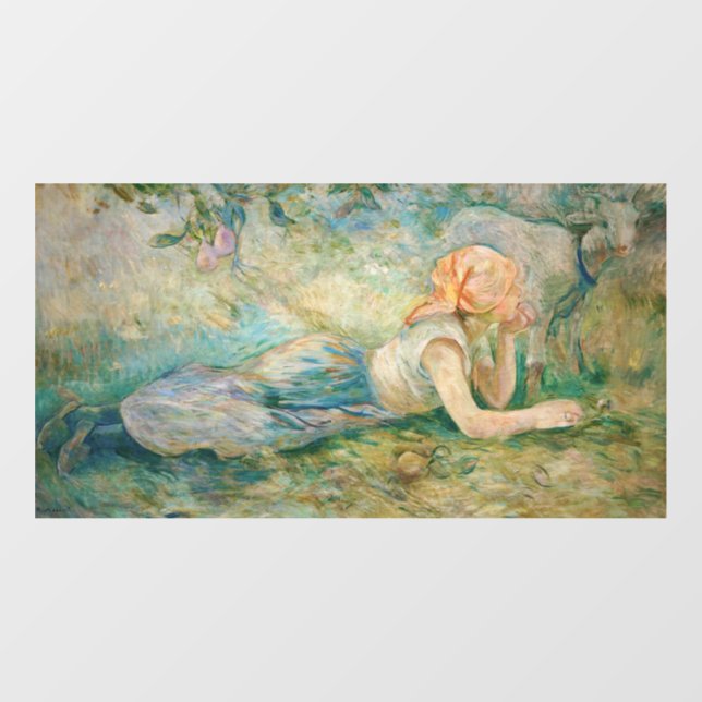 Berthe Morisot - Shepherdess Resting (Sheet)